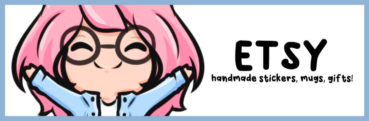 ETSY handmade stickers, mugs, gifts!